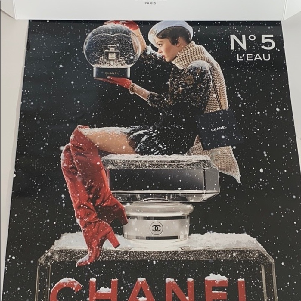 CHANEL Poster No 5 L’Eau Paris